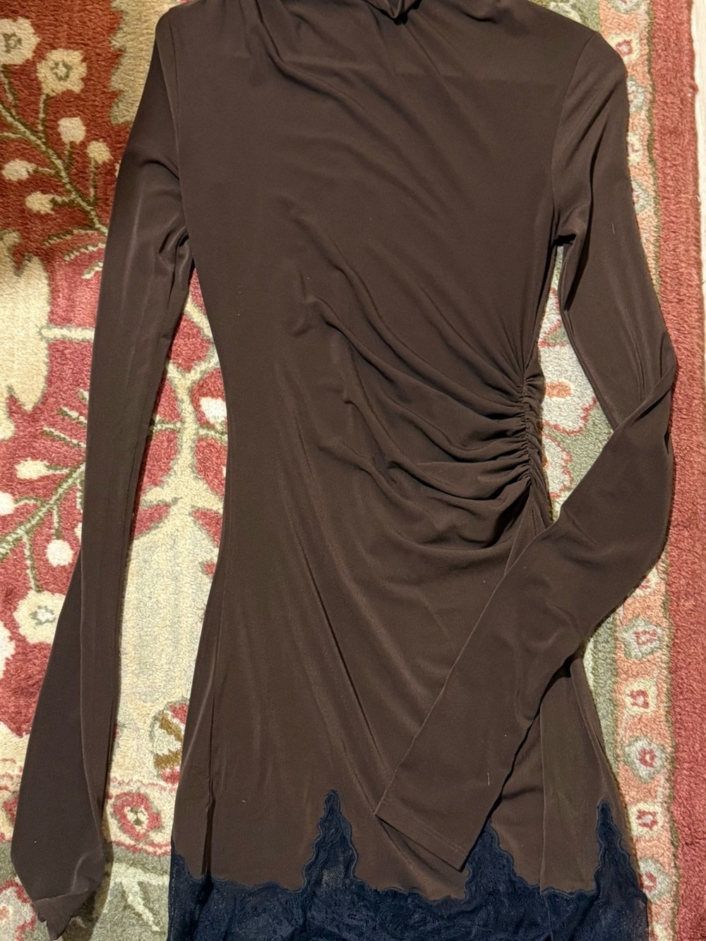 The Andamane Oleandra Turtleneck dress